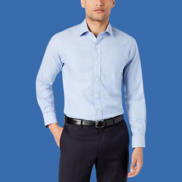 Bar III Other - DONATED  100% Cotton Blue Dress Shirt  15-15.5/34-35